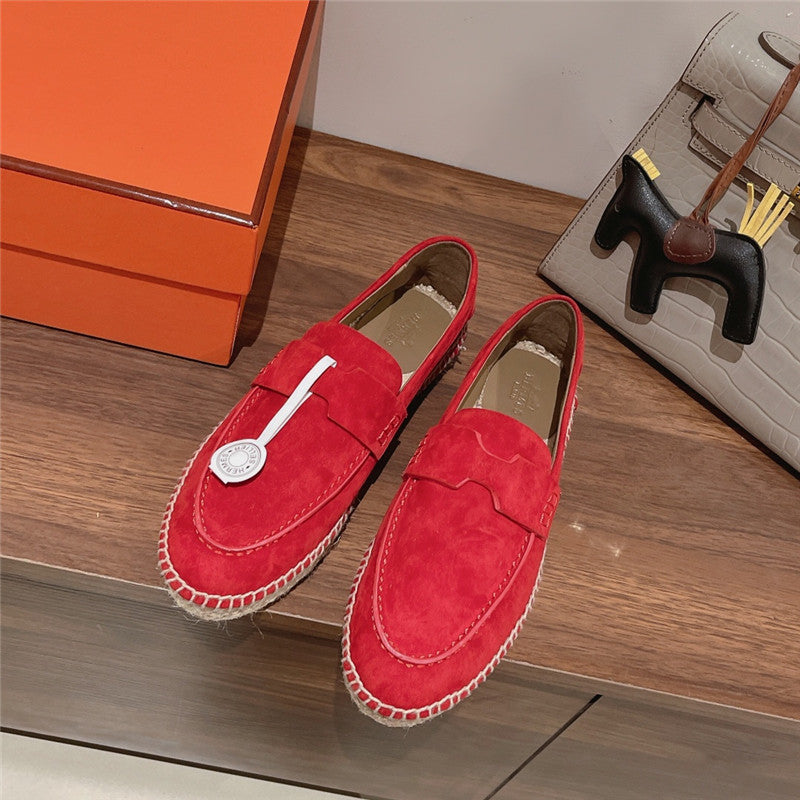 High Quality Luxury Hermes Classic Flat Loafers product detail