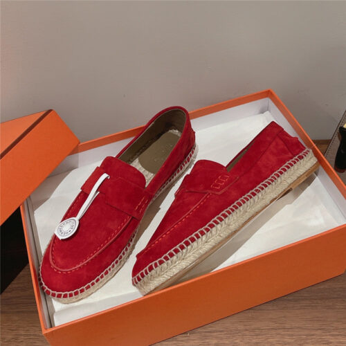 High Quality Luxury Hermes Classic Flat Loafers product detail