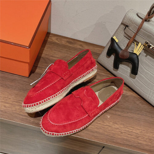 High Quality Luxury Hermes Classic Flat Loafers product detail