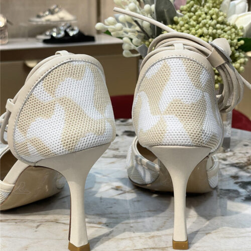 High Quality Luxury Bottega Veneta Square-Toe Heeled Sandals – Style 84422 product detail