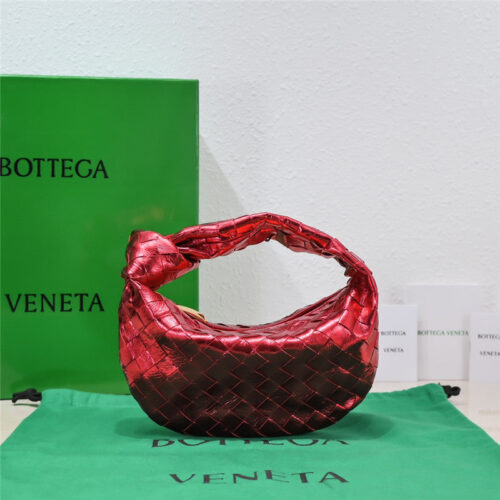 High Quality Luxury Bottega Veneta Mini Jodie Bag Red alternate view