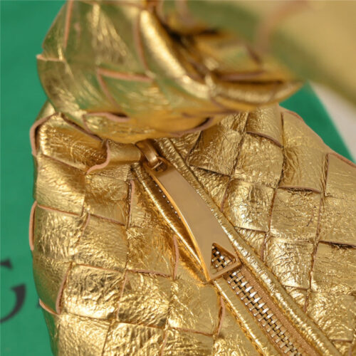 High Quality Luxury Bottega Veneta Mini Jodie Bag Gold product detail
