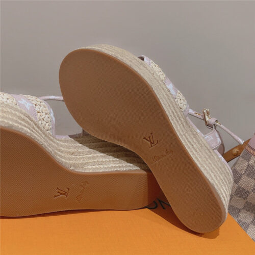 High Quality Luxury Louis Vuitton Classic Platform Sandals product detail