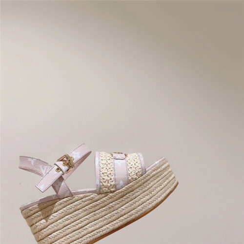 High Quality Luxury Louis Vuitton Classic Platform Sandals product detail