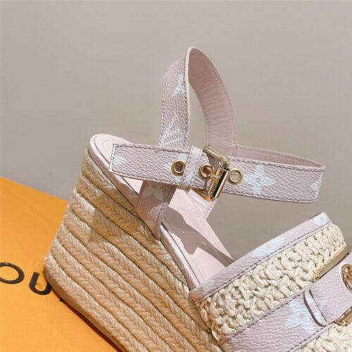 High Quality Luxury Louis Vuitton Classic Platform Sandals product detail