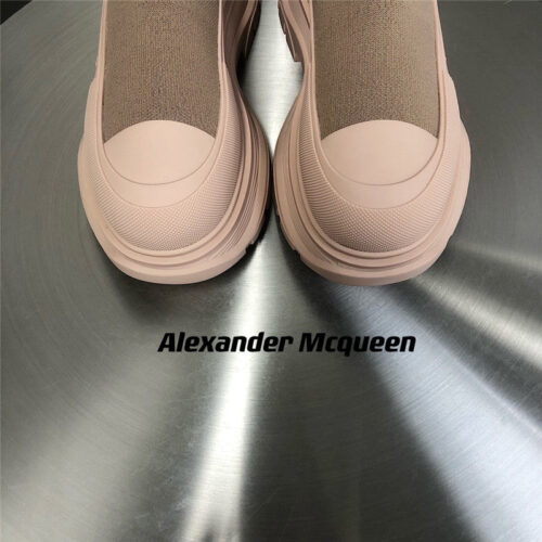 High Quality Luxury Alexander McQueen Platform Socks Shoes – Style 65443 product detail