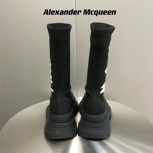 High Quality Luxury Alexander McQueen Platform Socks Shoes – Style 29283 product detail