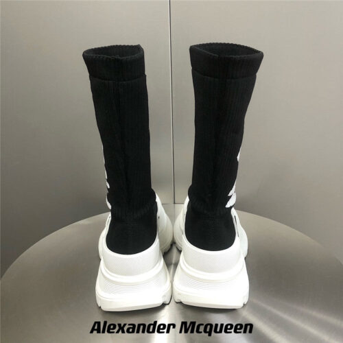 High Quality Luxury Alexander McQueen Platform Socks Shoes – Style 62051 product detail