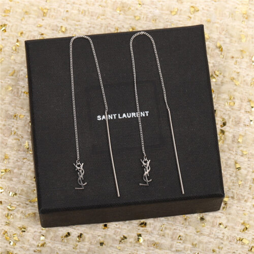 High Quality Luxury YSL Classic Simple Earrings alternate view