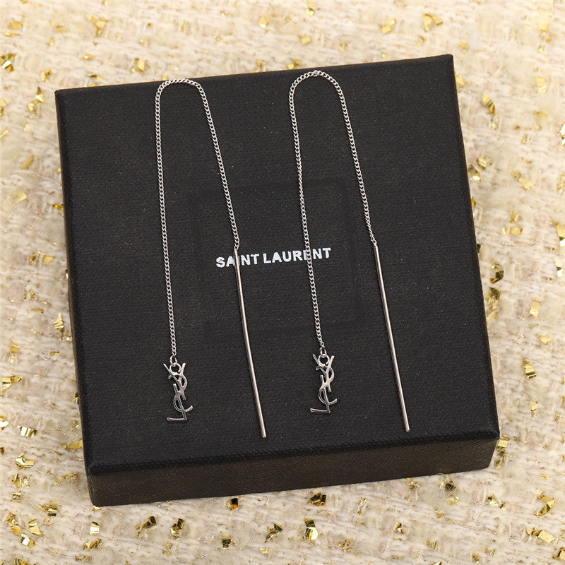 High Quality Luxury YSL Classic Simple Earrings product detail