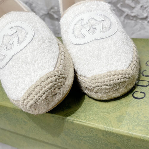 High Quality Luxury Gucci GG Espadrilles Flat Shoes – Style 72275 product detail