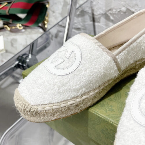 High Quality Luxury Gucci GG Espadrilles Flat Shoes – Style 72275 product detail