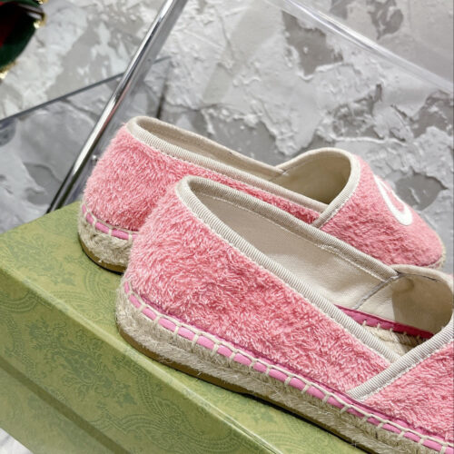 High Quality Luxury Gucci GG Espadrilles Flat Shoes product detail