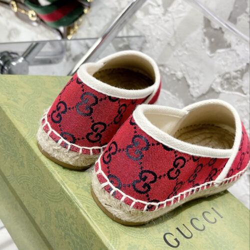 High Quality Luxury Gucci GG Espadrilles Flat Shoes – Style 41203 product detail