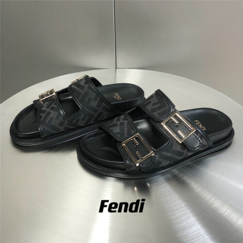 High Quality Luxury Fendi Feel Presbyopic Slippers – Style 78099 product detail