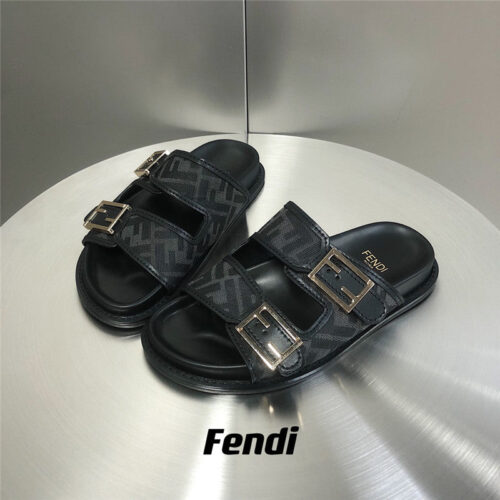 High Quality Luxury Fendi Feel Presbyopic Slippers – Style 78099
