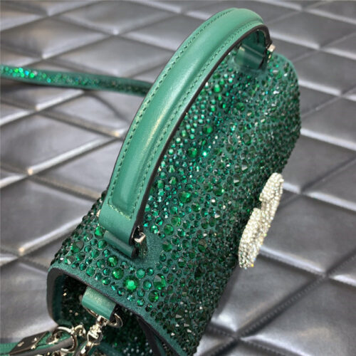 High Quality Luxury Valentino Garavani Vsling Crystal Bag product detail