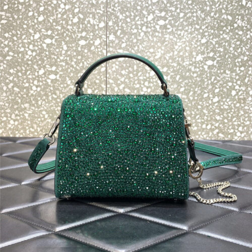 High Quality Luxury Valentino Garavani Vsling Crystal Bag alternate view