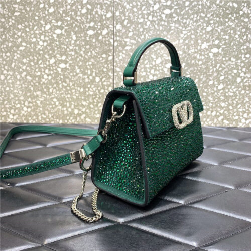 High Quality Luxury Valentino Garavani Vsling Crystal Bag product detail