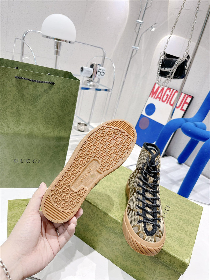 High Quality Luxury Gucci High Top Casual Sneakers product detail