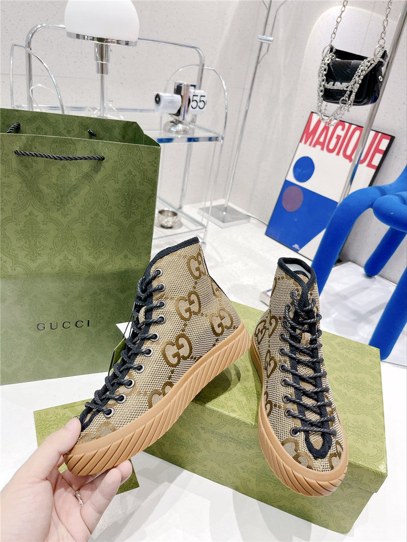 High Quality Luxury Gucci High Top Casual Sneakers product detail