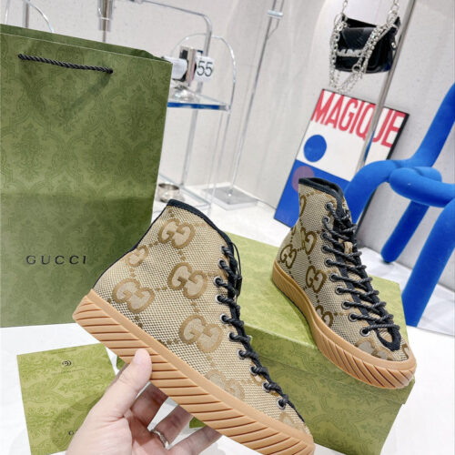 High Quality Luxury Gucci High Top Casual Sneakers product detail