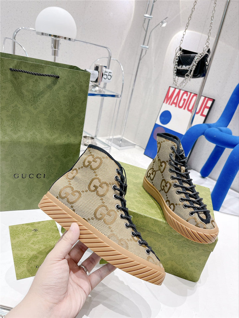 High Quality Luxury Gucci High Top Casual Sneakers product detail