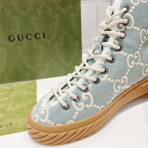 High Quality Luxury Gucci High Top Casual Sneakers – Style 17811 product detail