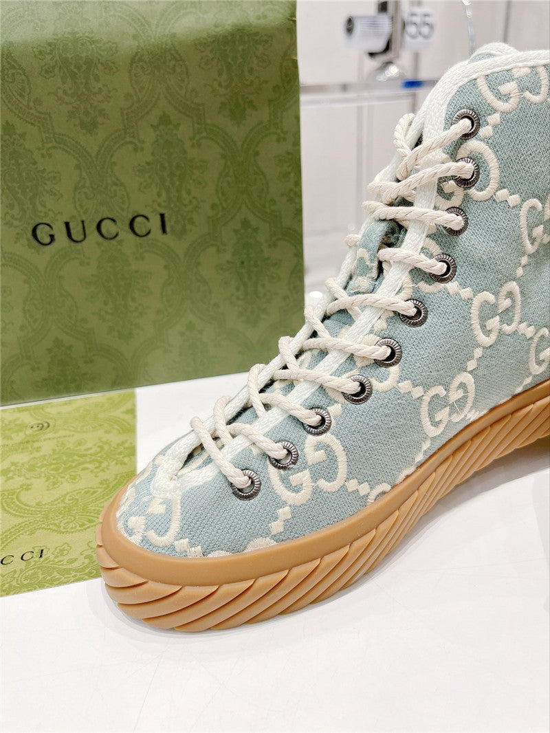 High Quality Luxury Gucci High Top Casual Sneakers – Style 17811 product detail