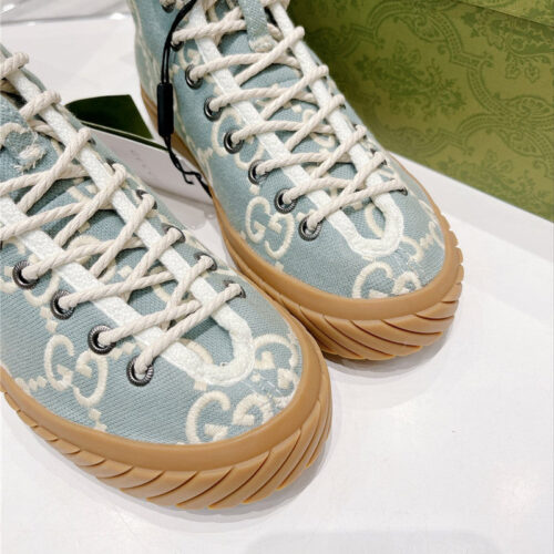 High Quality Luxury Gucci High Top Casual Sneakers – Style 17811 product detail
