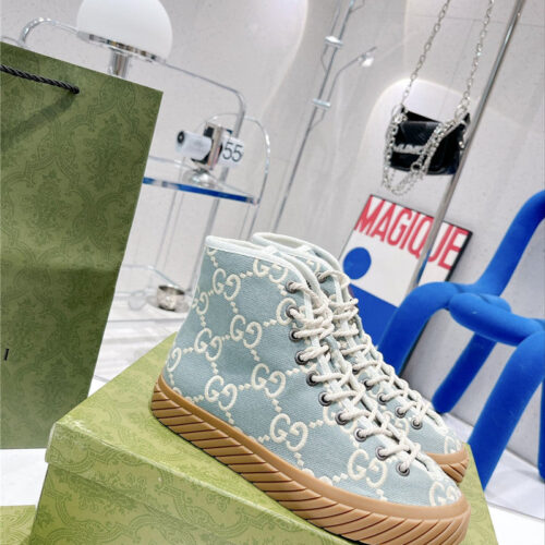 High Quality Luxury Gucci High Top Casual Sneakers – Style 17811 product detail