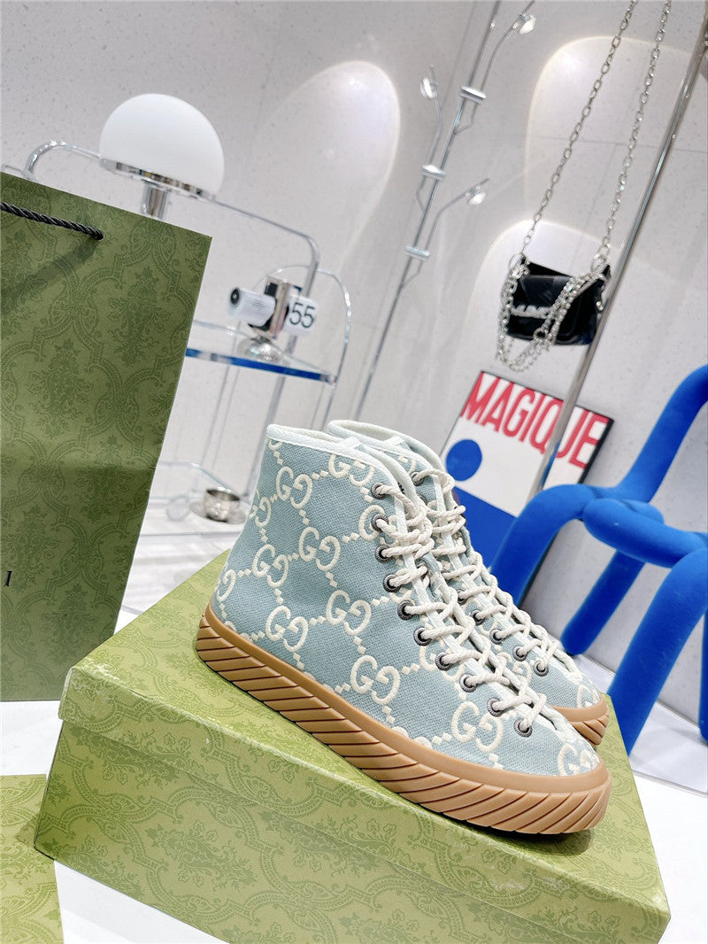 High Quality Luxury Gucci High Top Casual Sneakers – Style 17811 product detail