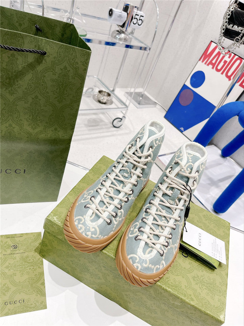 High Quality Luxury Gucci High Top Casual Sneakers – Style 17811 product detail