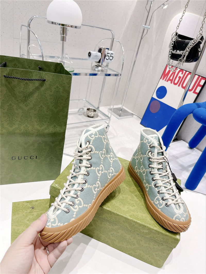 High Quality Luxury Gucci High Top Casual Sneakers – Style 17811 product detail