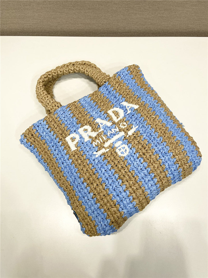 High Quality Luxury Prada Raffia Tote Bag product detail