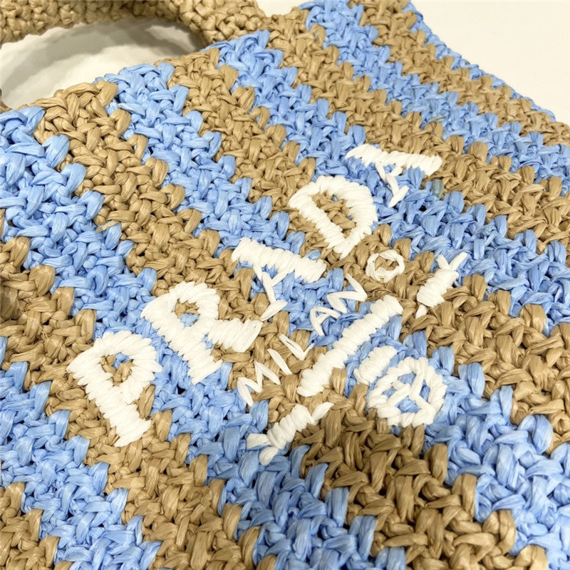 High Quality Luxury Prada Raffia Tote Bag product detail