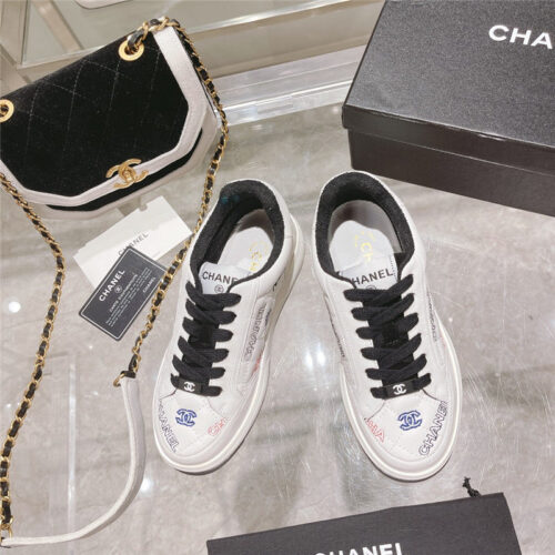High Quality Luxury Chanel White Sneakers product detail