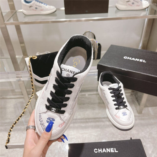 High Quality Luxury Chanel White Sneakers product detail