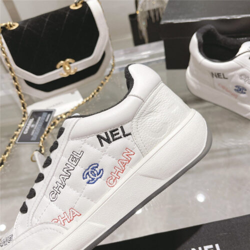 High Quality Luxury Chanel White Sneakers product detail