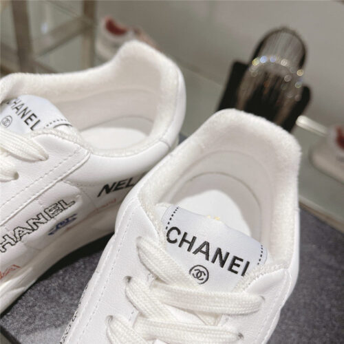 High Quality Luxury Chanel White Sneakers Womens – Style 62790 product detail