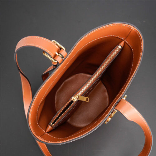 High Quality Luxury Celine Triomphe Bucket Bag – Style 24966 product detail