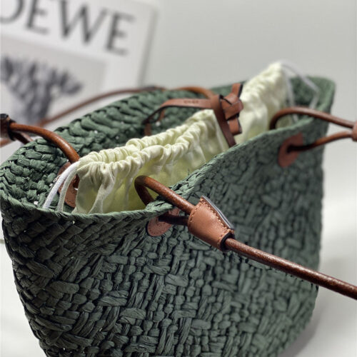 High Quality Luxury Loewe Anagram Basket Bag Mini – Style 26494 product detail