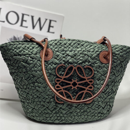 High Quality Luxury Loewe Anagram Basket Bag Mini – Style 26494 product detail
