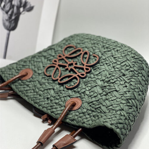 High Quality Luxury Loewe Anagram Basket Bag Mini – Style 26494 product detail