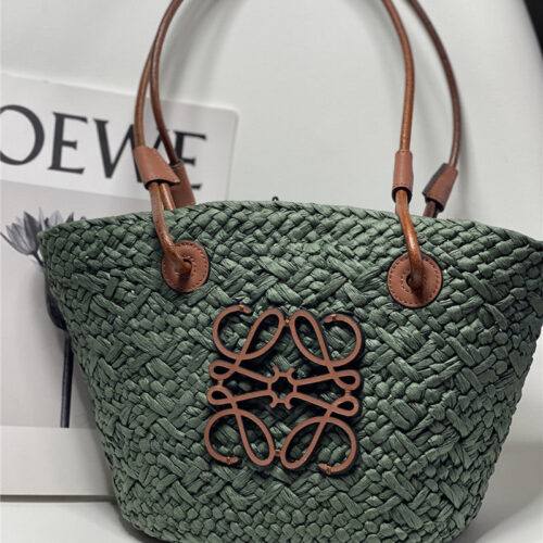 High Quality Luxury Loewe Anagram Basket Bag Mini – Style 26494 alternate view