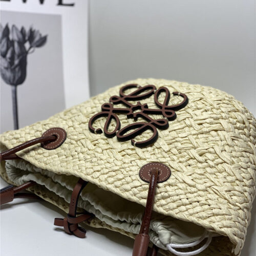 High Quality Luxury Loewe Anagram Basket Bag Mini – Style 26490 product detail