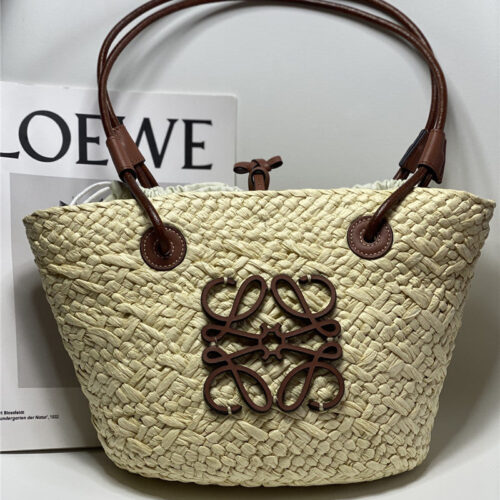 High Quality Luxury Loewe Anagram Basket Bag Mini – Style 26490