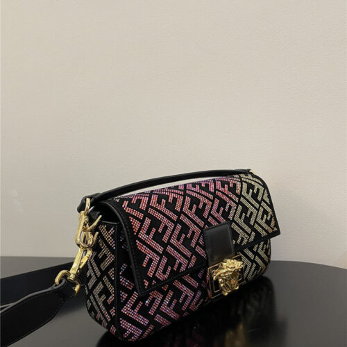 High Quality Luxury Versace Fendace Baguette Shoulder Bag product detail