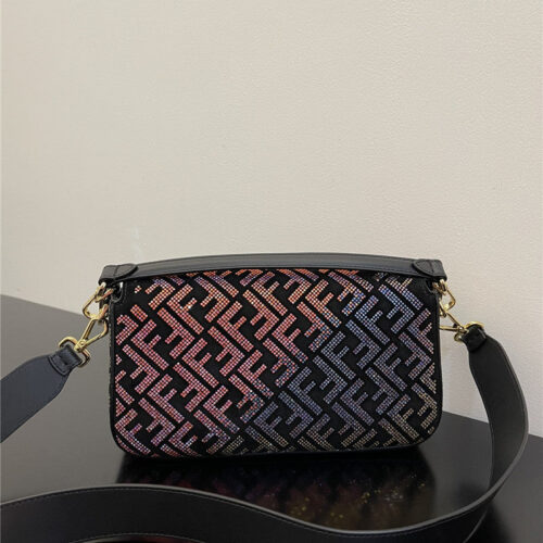 High Quality Luxury Versace Fendace Baguette Shoulder Bag alternate view
