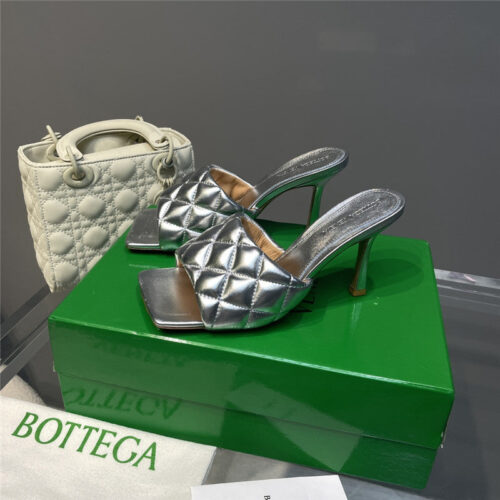 High Quality Luxury Bottega Veneta High Heel Slippers product detail